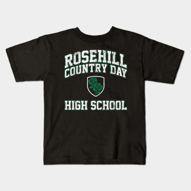 Rosehill Country Day High School Kids T-Shirt by huckblade